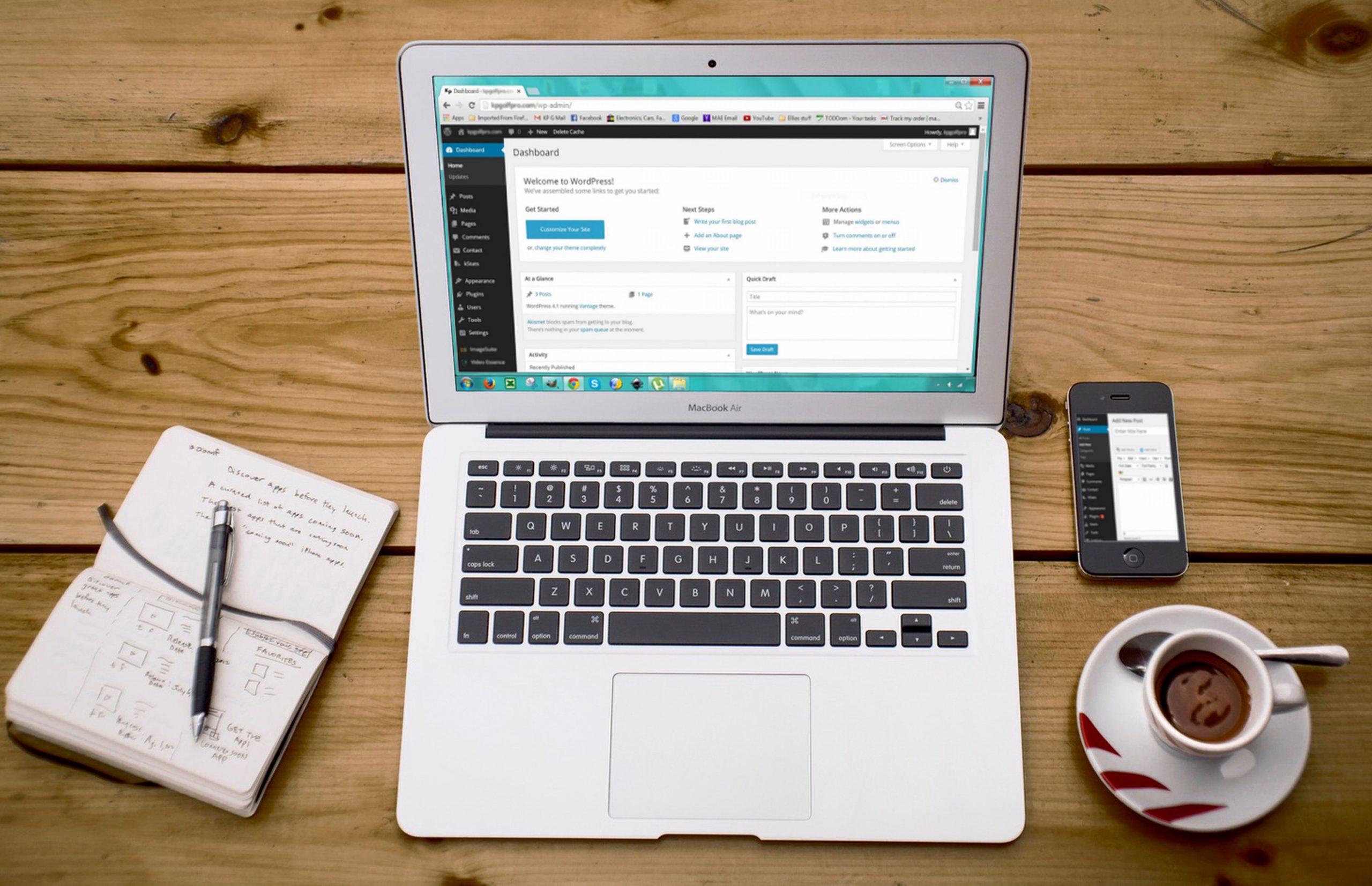 creer site web wordpress